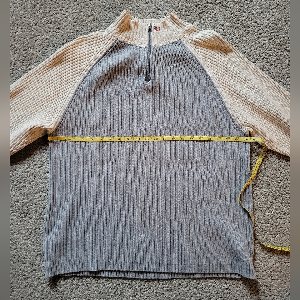 Vintage Polo Ralph Lauren Polo Jeans Co. U.S.A. Quarter Zip Sweater Size XXL - Picture 8 of 15